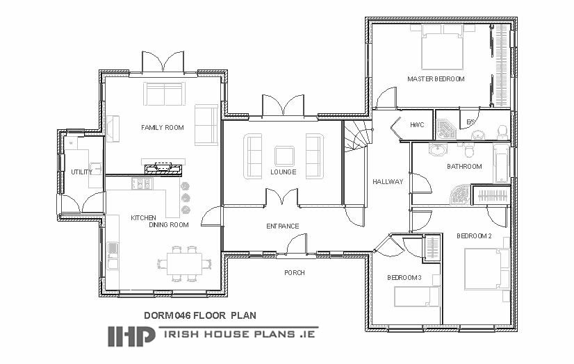 Dorm046  Irelands 1 Online House Plans Provider